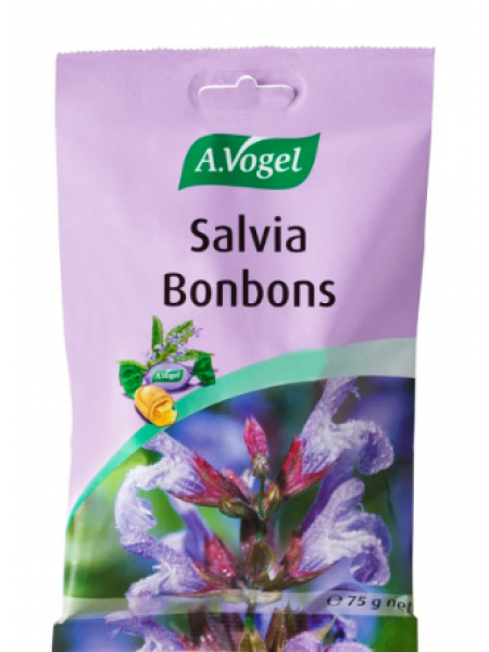 Пастилки при боли в горле А.Vogel Salvia Шалфей 75 г