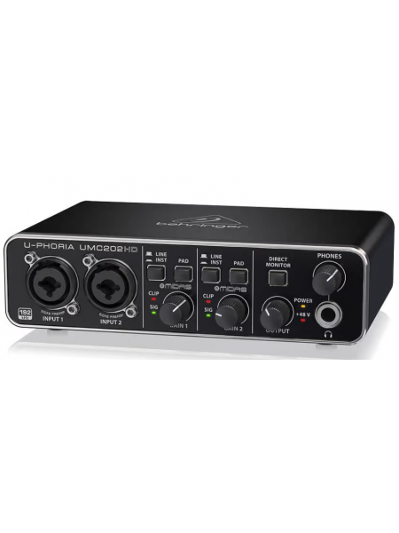 Звуковая карта Behringer U-Phoria UMC202HD для USB