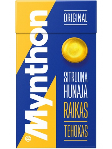 Пастилки при боли в горле Mynthon Sitruuna-Hunaja Kurkkupastilli 39г