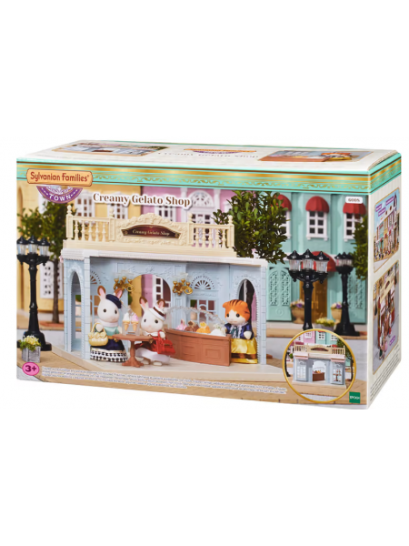 Игровой набор Sylvanian Families Town Магазин итальянского мороженого