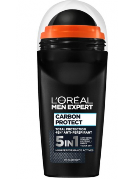 Шариковый антиперспирант L'oréal Paris Men Expert Deo Carbon Protect 5In1 50мл