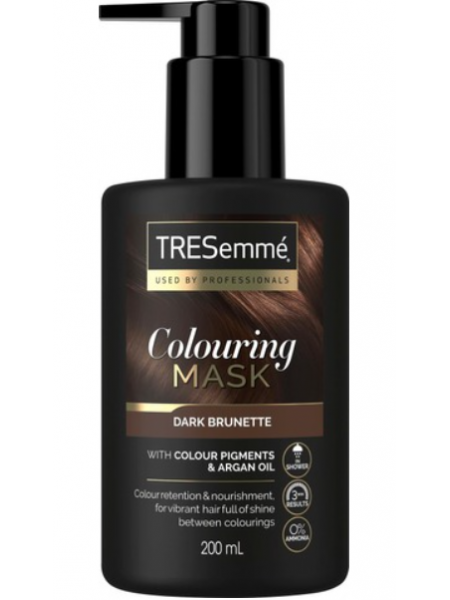 Маска для волос Tresemmé Coloring Mask 200мл Темный Брюнет  