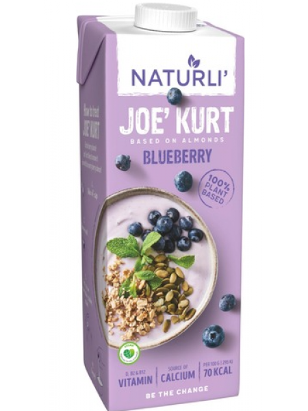 Напиток с черникой на основе миндаля Naturli Joe'kurt 1кг