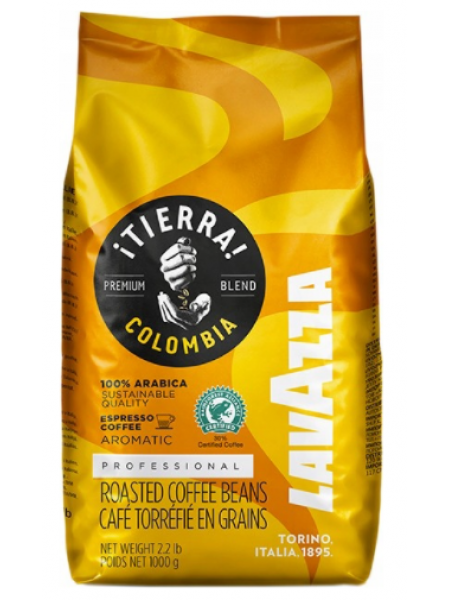 Кофе в зернах Lavazza Tierra Colombia Espresso Papu 1 кг 