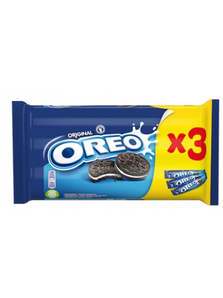 Печенье Oreo Original с начинкой 3X154г ваниль