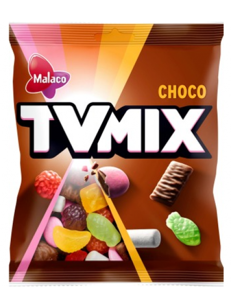 Ассорти жевательных конфет Malaco Tv Mix Choco 280г