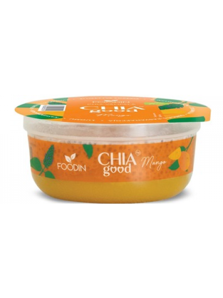 Органическая закуска из семян чиа и манго Foodin Chia Good Mango Organic 145 г