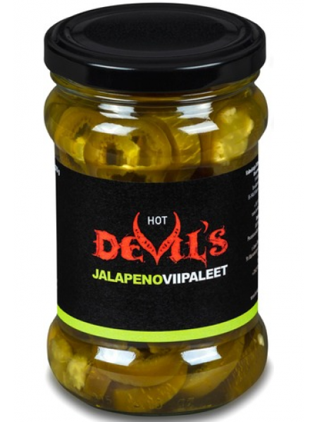 Резанный острый халапеньо Devil's Jalapeno Viipaleet 270/135г