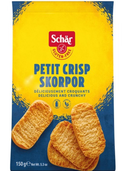 Сухарики без глютена Schär Crisp Rolls 150г