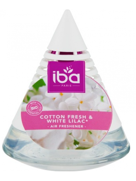 Освежитель воздуха Iba Cotton Fresh & White Lilac Pyramid 75мл