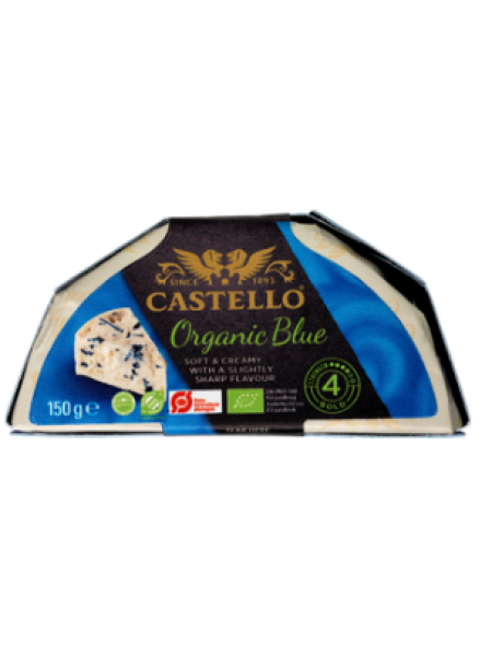 Сыр с голубой плесенью Castello Organic Blue 150г