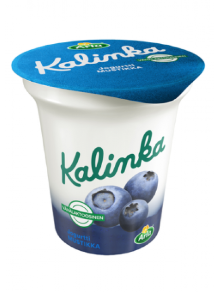 Йогурт Arla Kalinka mustikka 150г черника