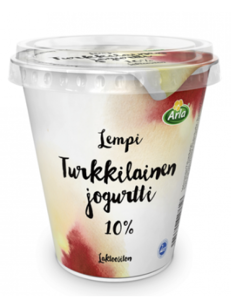 Йогурт турецкий Arla Lempi turkkilainen 300г 10% без лактозы