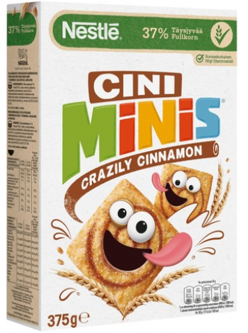 Подушечки цельнозерновые со вкусом корицы Nestlé Cini Minis 375г