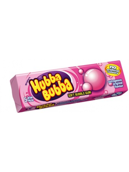 Жевательная резинка Hubba Bubba Outrageous Original 35г