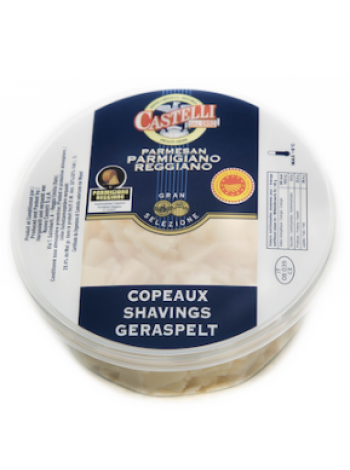 Сыр тертый Castelli Parmigiano Reggiano Lastu 80г в коробочке