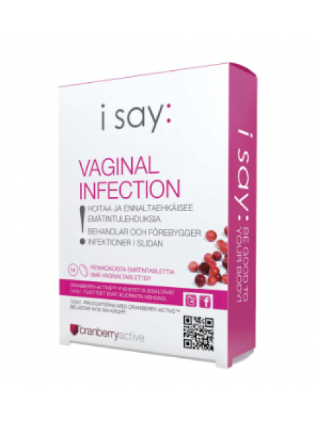 Препарат для лечения и профилактики вагинальных инфекций I SAY VAGINAL INFECTION 14шт