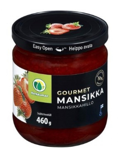 Клубничный джем Herkkumaa Gourmet mansikkahillo 460г