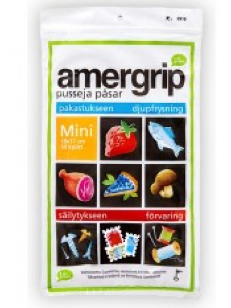 Пакеты для заморозки мини Amergrip 0,2л 50шт