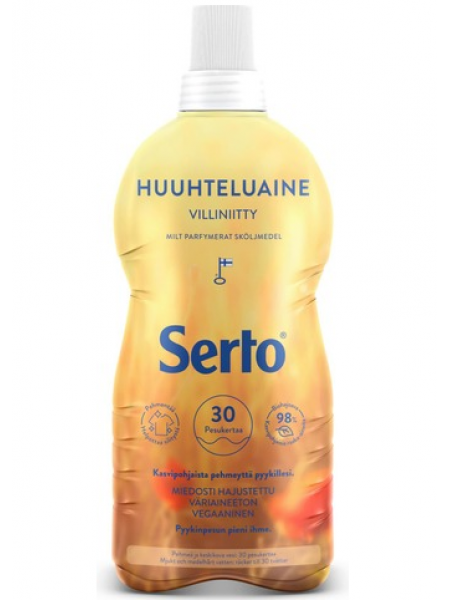 Кондиционер для белья с легким запахом Serto Villiniitty Huuhteluaine 750мл