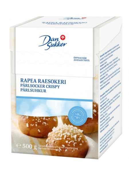 Сахарный песок Dansukker Rapea Raesokeri 500г