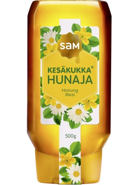 Мед летний цветочный SAM Kesäkukka Hunaja 500г