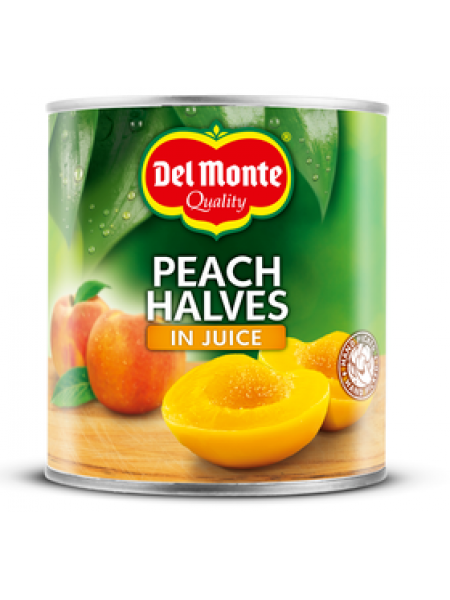 Половинки персика в соке Del Monte 825г