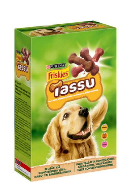 Хрустящее печенье для собак Friskies Tassu 500г