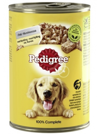 Консервы для взрослых собак Pedigree Kanaa 400г курица